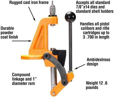 Пресс Lyman Brass Smith Ideal C-Frame Press