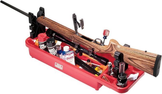 Підставка для чистки гвинтівок MTM Gunsmith Rifle Maintenance Center Red