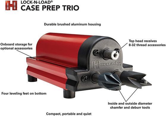 Станок для підготовки гільзи Hornady Lock-N-Load Case prep Trio deburing