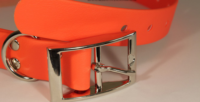Ошейник Duckhunt PVC Deluxe Orange